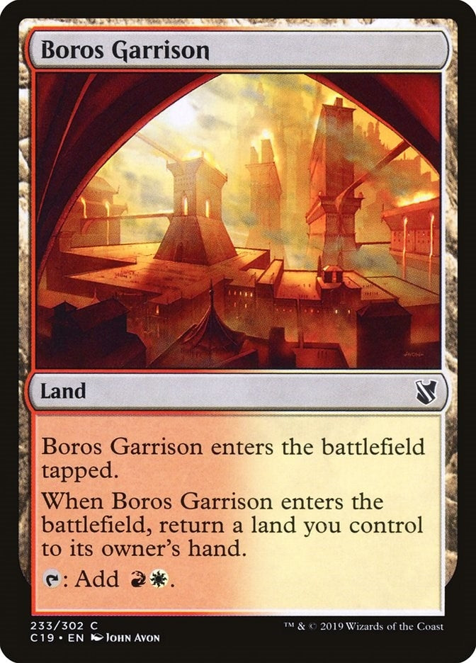 Image for Boros Garrison (Commander 2019) (233) - Magic: The Gathering