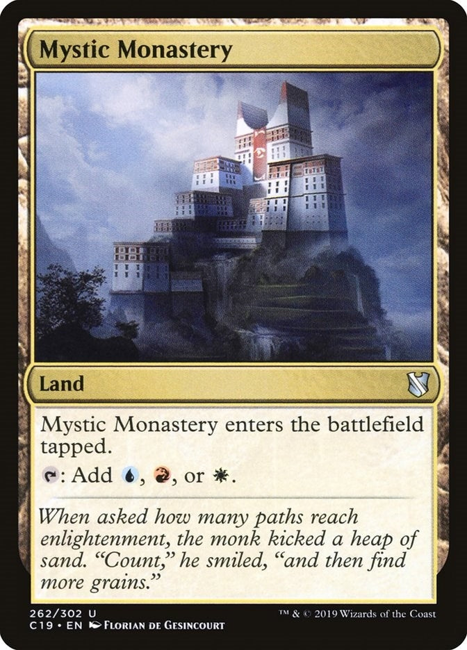 Image for Mystic Monastery (Commander 2019) (262) - Magic: The Gathering