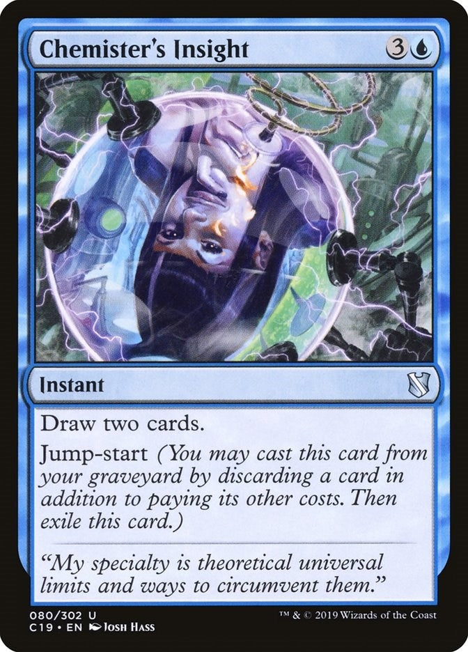 Image for Chemister's Insight (Commander 2019) (80) - Magic: The Gathering