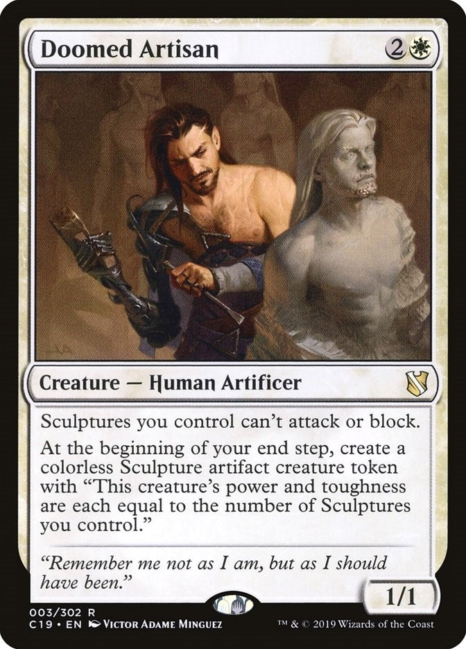 Image for Doomed Artisan (Commander 2019) (3) - Magic: The Gathering