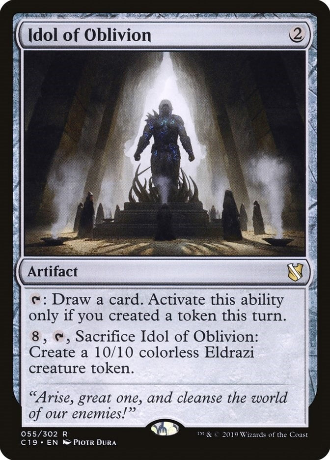 Image for Idol of Oblivion (Commander 2019) (55) - Magic: The Gathering
