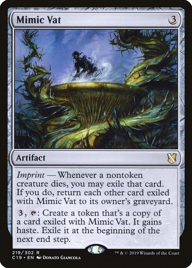 Image for Mimic Vat (Commander 2019) (219) - Magic: The Gathering