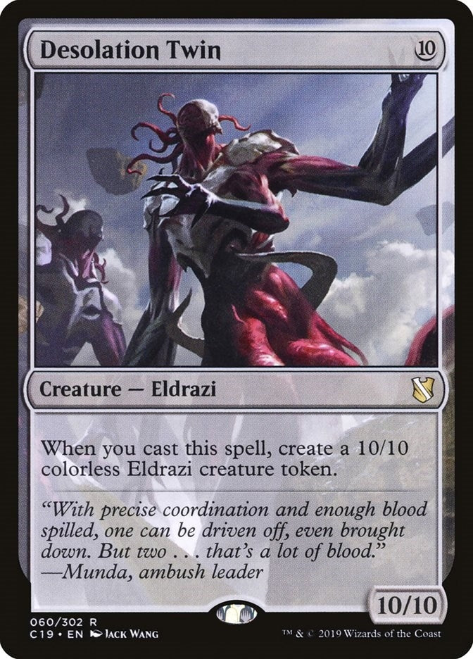 Image for Desolation Twin (Commander 2019) (60) - Magic: The Gathering