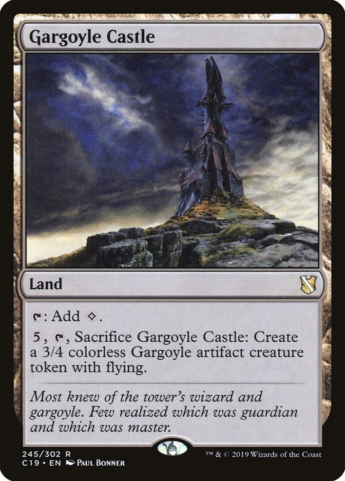 Image for Gargoyle Castle (Commander 2019) (245) - Magic: The Gathering