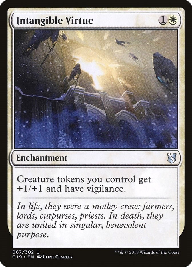 Image for Intangible Virtue (Commander 2019) (67) - Magic: The Gathering