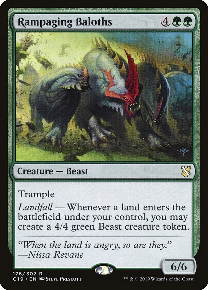 Image for Rampaging Baloths (Commander 2019) (176) - Magic: The Gathering