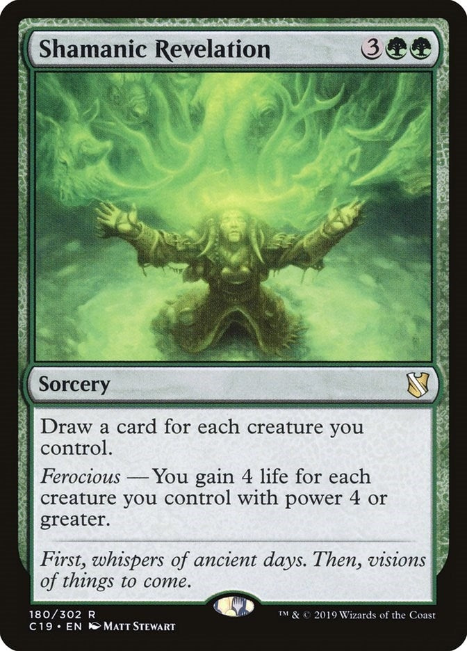 Image for Shamanic Revelation (Commander 2019) (180) - Magic: The Gathering