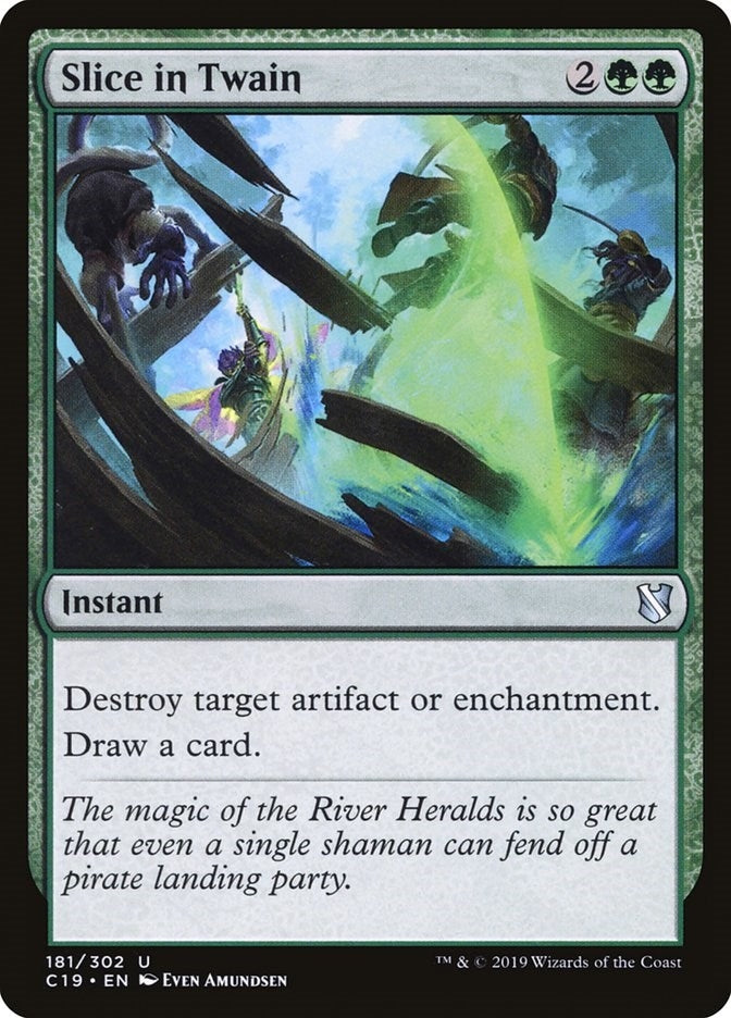 Image for Slice in Twain (Commander 2019) (181) - Magic: The Gathering