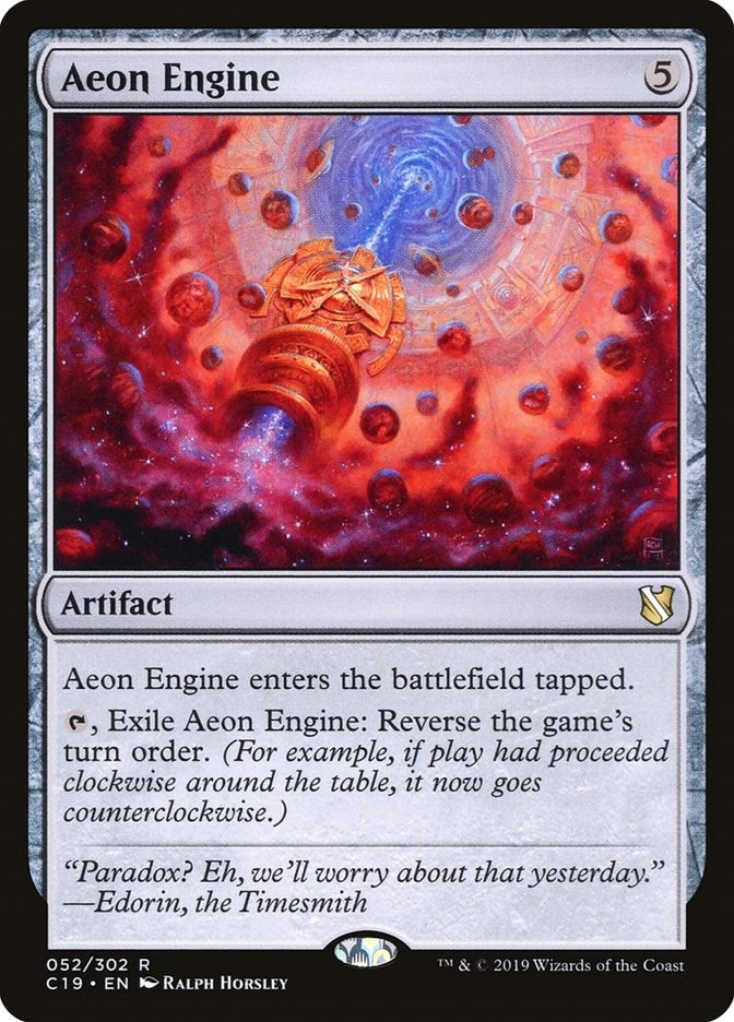 Image for Aeon Engine (Commander 2019) (52) - Magic: The Gathering