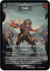 Image for G.Z. the Explosion Master (Full Art) (Foil) (Argent Saga Promos) (PR2019-020) - Argent Saga TCG