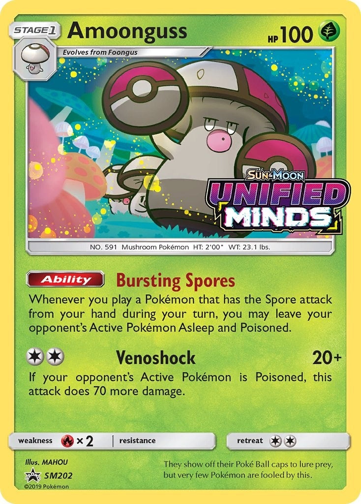 Image for Amoonguss - SM202 (Prerelease) (SM Promos) (SM202) - Pokemon