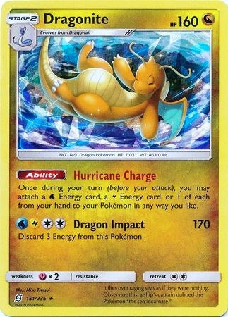 Image for Dragonite - 151/236 (Cracked Ice Holo) (Deck Exclusives) (151/236) - Pokemon