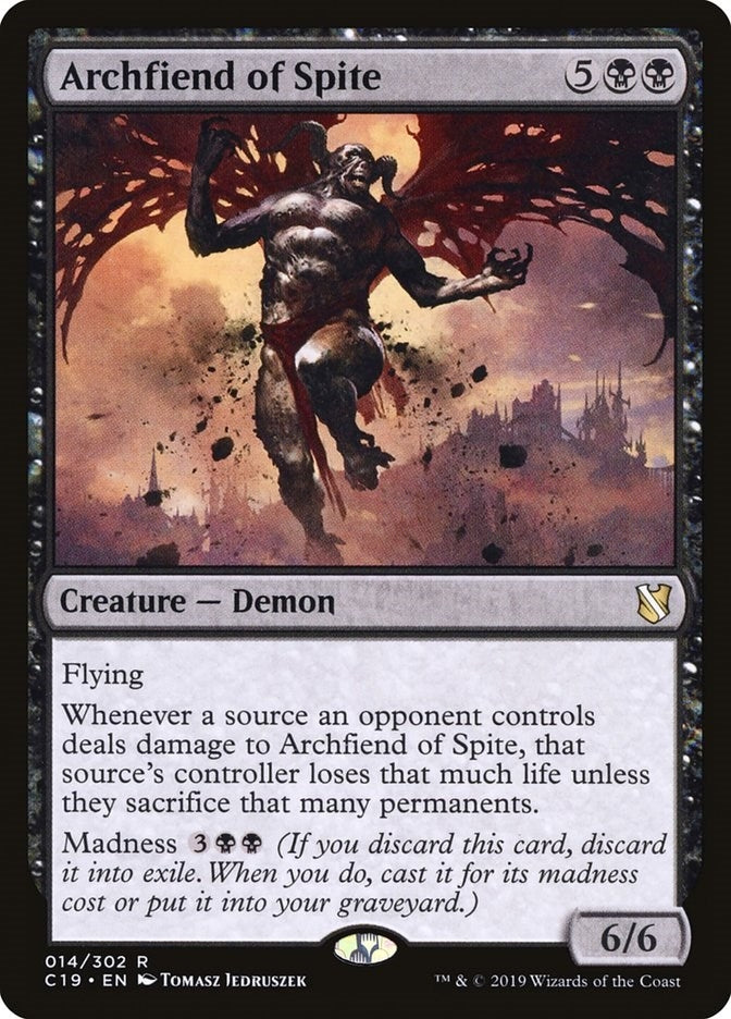 Image for Archfiend of Spite (Commander 2019) (14) - Magic: The Gathering