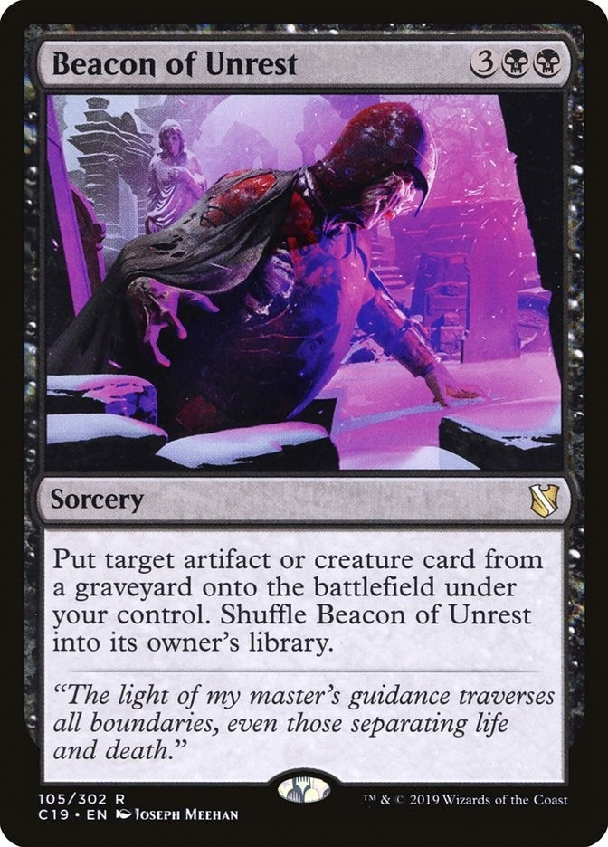 Image for Beacon of Unrest (Commander 2019) (105) - Magic: The Gathering