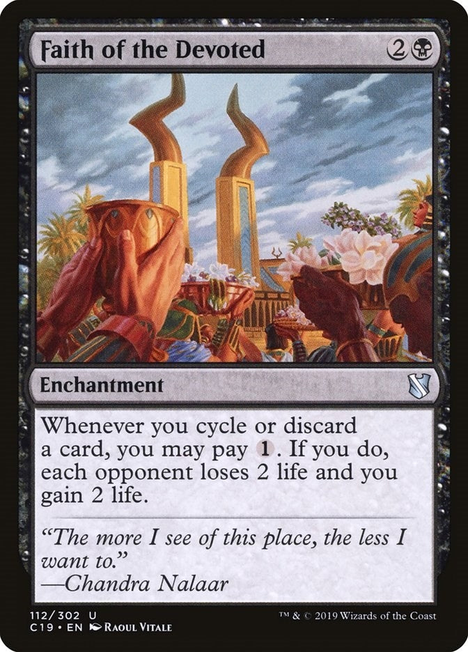 Image for Faith of the Devoted (Commander 2019) (112) - Magic: The Gathering