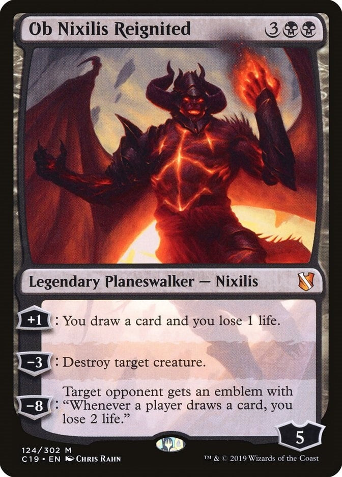 Image for Ob Nixilis Reignited (Commander 2019) (124) - Magic: The Gathering