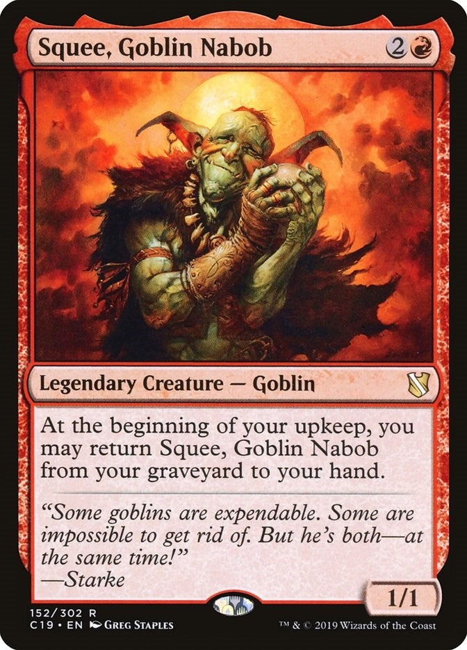 Image for Squee, Goblin Nabob (Commander 2019) (152) - Magic: The Gathering