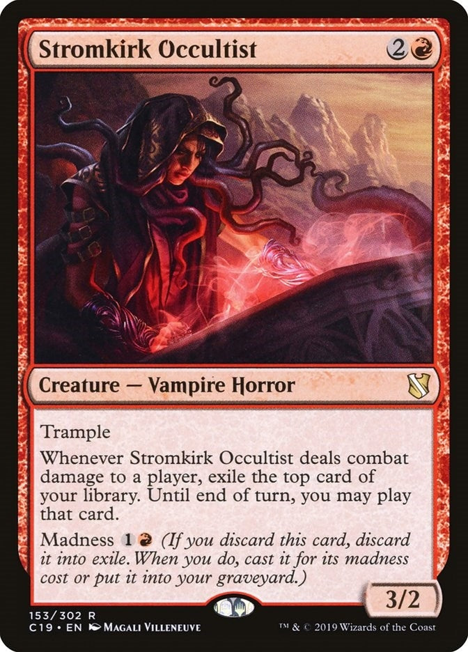 Image for Stromkirk Occultist (Commander 2019) (153) - Magic: The Gathering