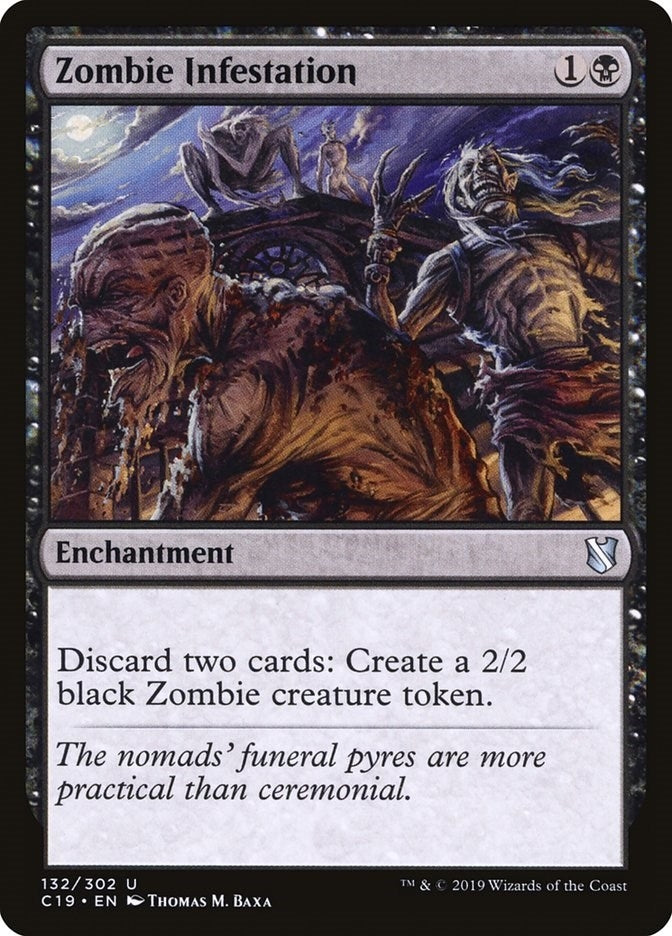 Image for Zombie Infestation (Commander 2019) (132) - Magic: The Gathering