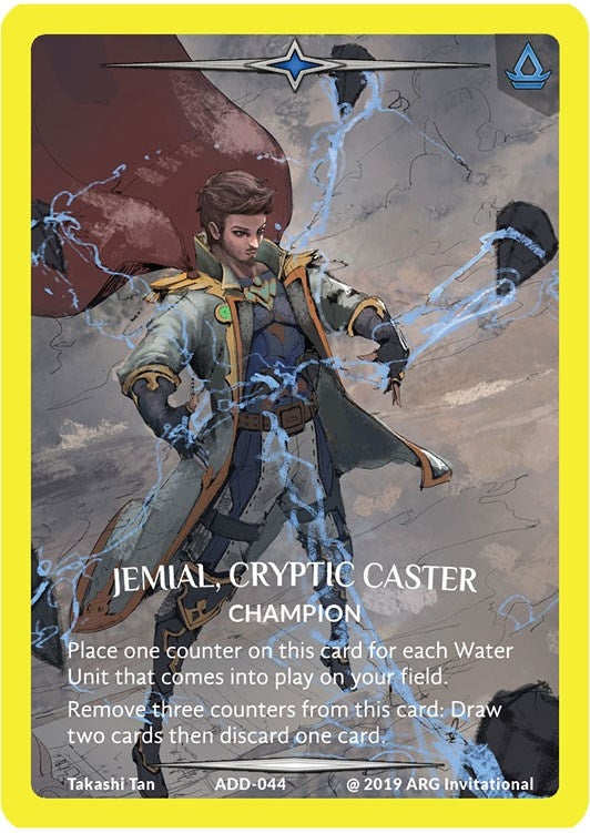 Image for Jemial, Cryptic Caster (Gold Metal) (Argent Saga Promos) (ADD-044) - Argent Saga TCG