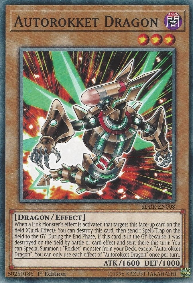 Image for Autorokket Dragon (Structure Deck: Rokket Revolt) (SDRR-EN008) - YuGiOh