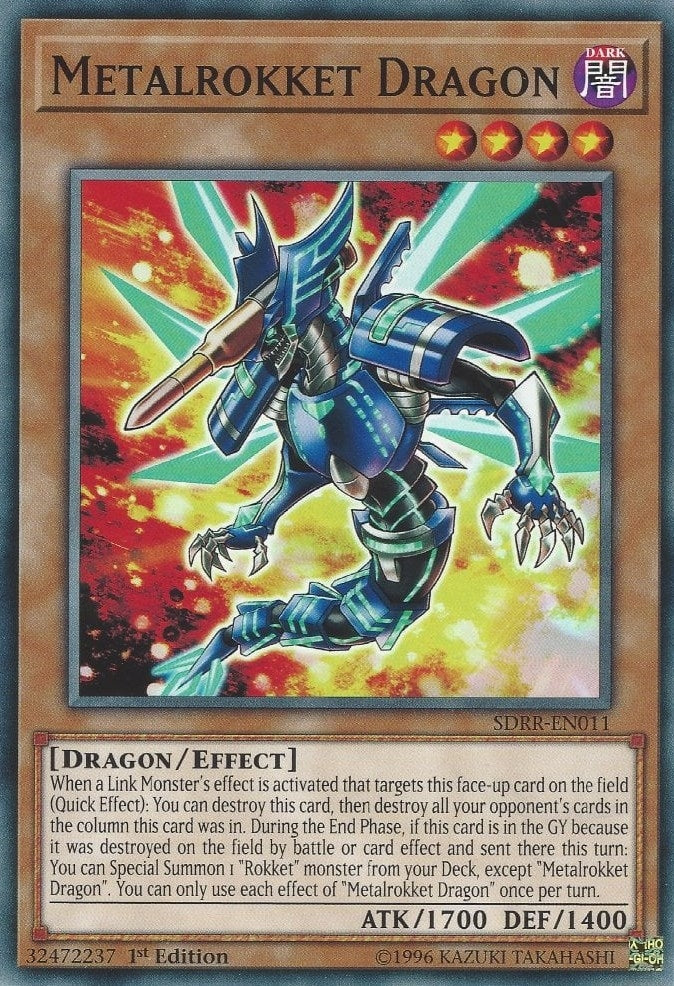 Image for Metalrokket Dragon (Structure Deck: Rokket Revolt) (SDRR-EN011) - YuGiOh