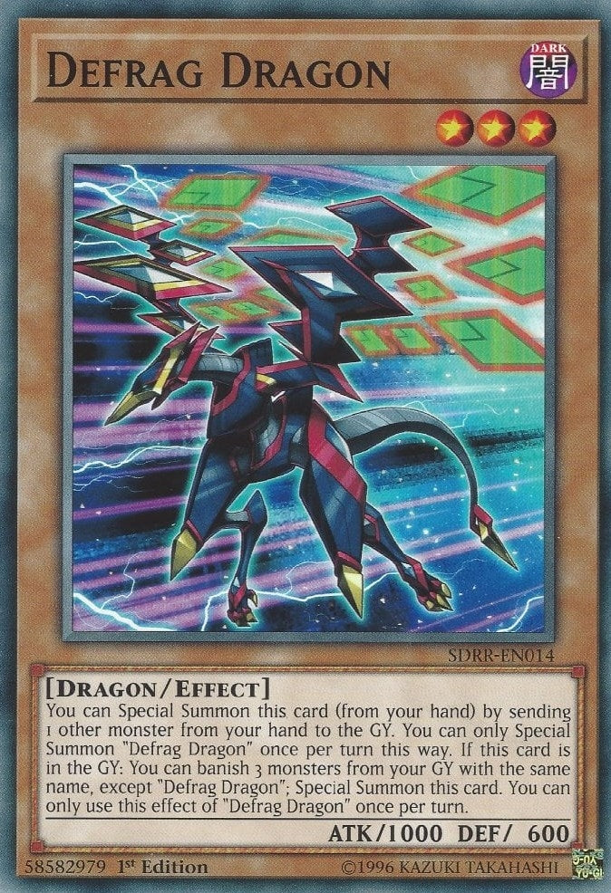 Image for Defrag Dragon (Structure Deck: Rokket Revolt) (SDRR-EN014) - YuGiOh