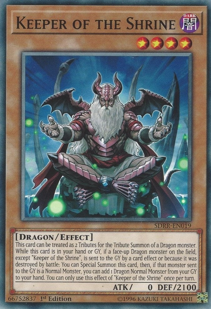 Image for Keeper of the Shrine (Structure Deck: Rokket Revolt) (SDRR-EN019) - YuGiOh