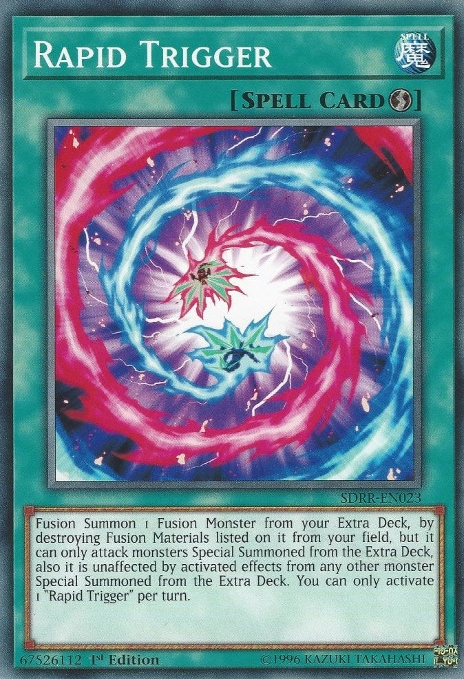 Image for Rapid Trigger (Structure Deck: Rokket Revolt) (SDRR-EN023) - YuGiOh