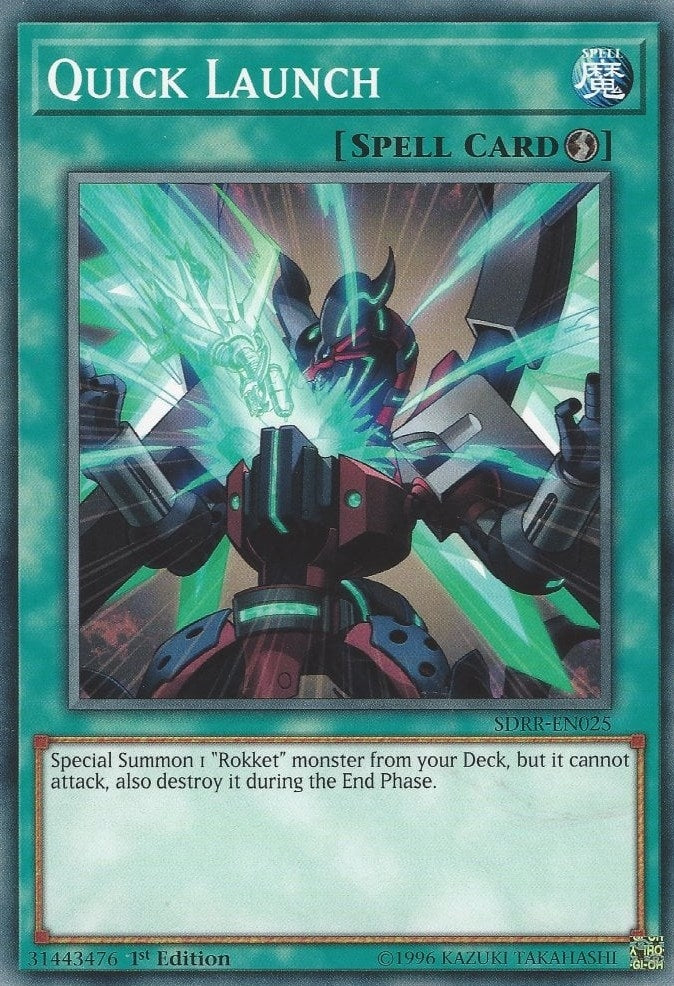 Image for Quick Launch (Structure Deck: Rokket Revolt) (SDRR-EN025) - YuGiOh