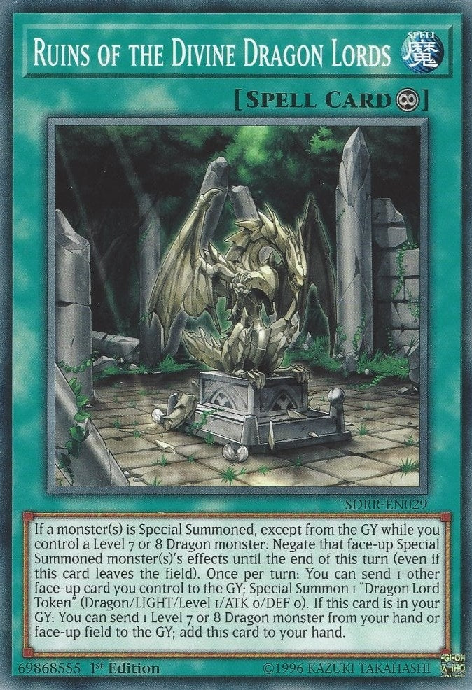 Image for Ruins of the Divine Dragon Lords (Structure Deck: Rokket Revolt) (SDRR-EN029) - YuGiOh