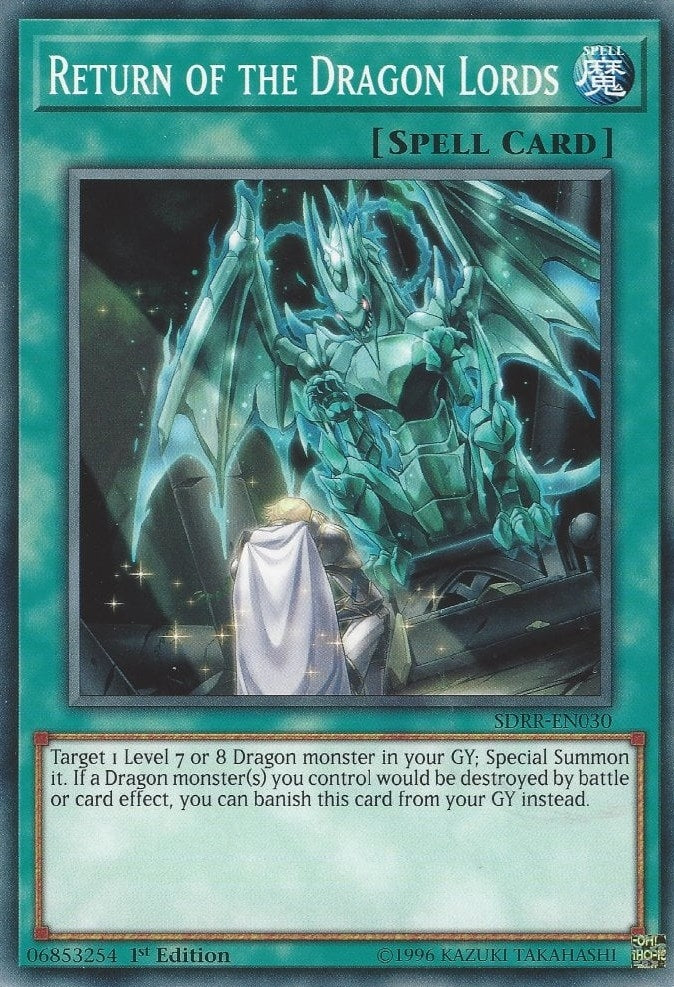 Image for Return of the Dragon Lords (Structure Deck: Rokket Revolt) (SDRR-EN030) - YuGiOh