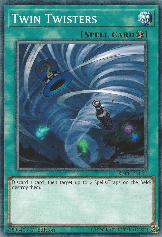 Image for Twin Twisters (Structure Deck: Rokket Revolt) (SDRR-EN032) - YuGiOh