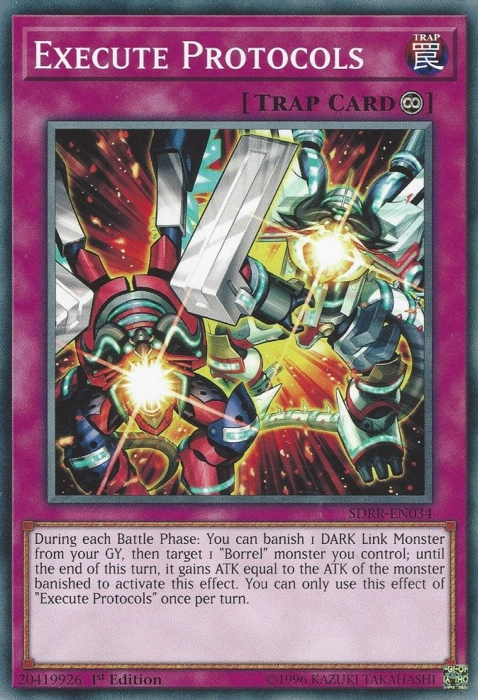 Image for Execute Protocols (Structure Deck: Rokket Revolt) (SDRR-EN034) - YuGiOh