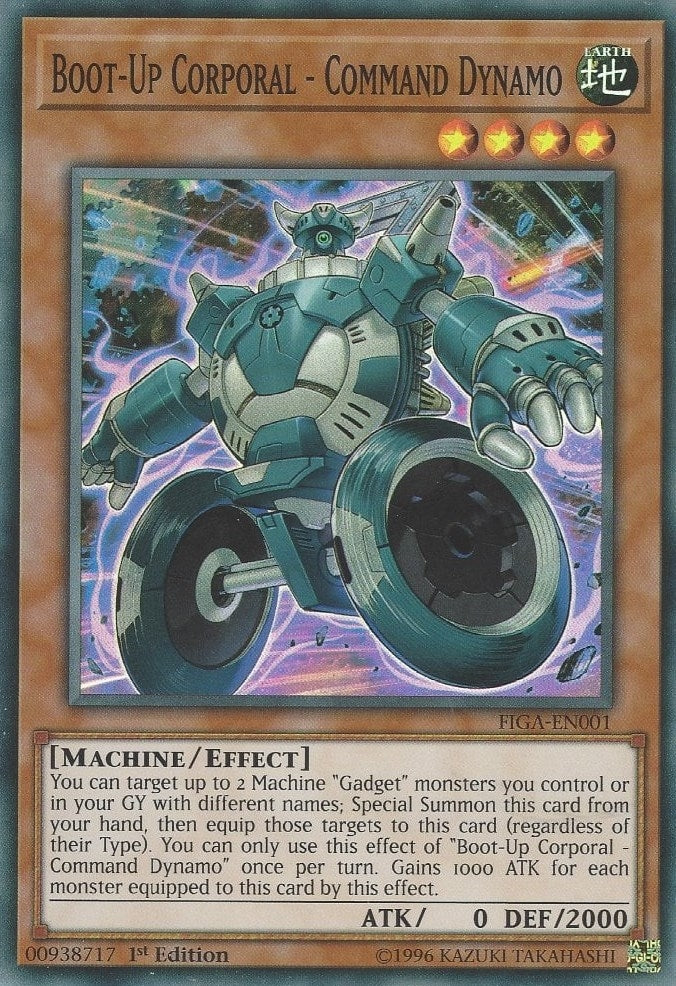 Image for Boot-Up Corporal - Command Dynamo (Fists of the Gadgets) (FIGA-EN001) - YuGiOh