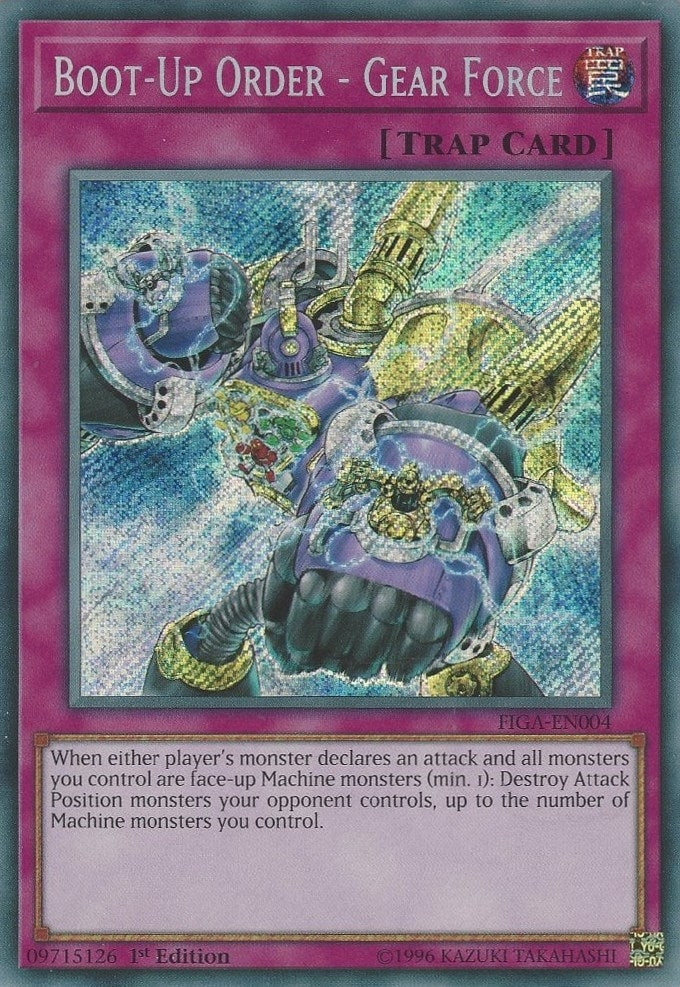 Image for Boot-Up Order - Gear Force (Fists of the Gadgets) (FIGA-EN004) - YuGiOh