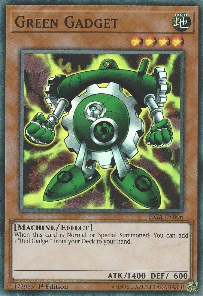 Image for Green Gadget (Fists of the Gadgets) (FIGA-EN006) - YuGiOh