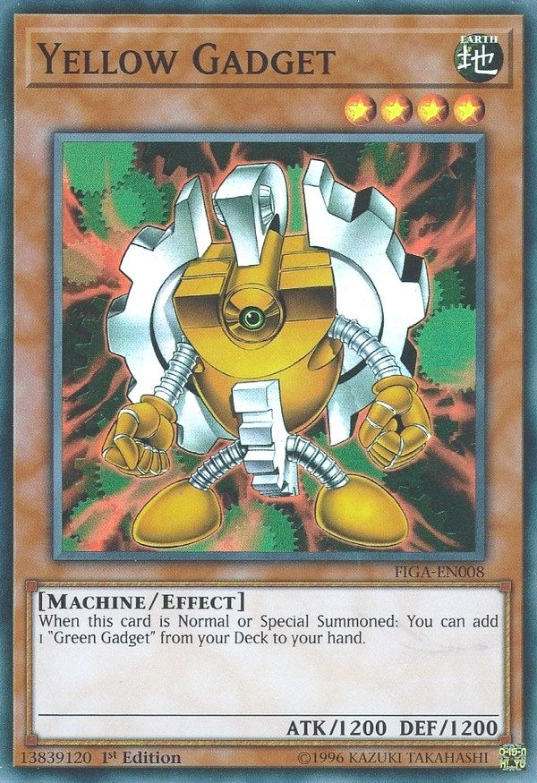 Image for Yellow Gadget (Fists of the Gadgets) (FIGA-EN008) - YuGiOh