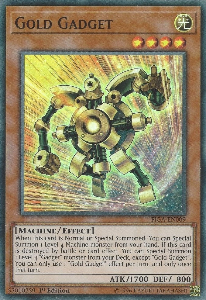 Image for Gold Gadget (Fists of the Gadgets) (FIGA-EN009) - YuGiOh