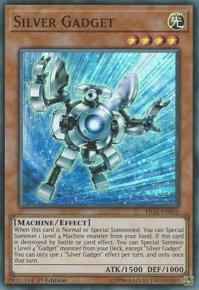 Image for Silver Gadget (Fists of the Gadgets) (FIGA-EN010) - YuGiOh