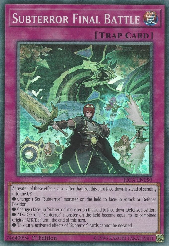 Image for Subterror Final Battle (Fists of the Gadgets) (FIGA-EN050) - YuGiOh