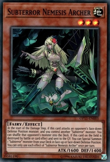 Image for Subterror Nemesis Archer (OTS Tournament Pack 11) (OP11-EN005) - YuGiOh