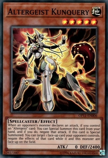 Image for Altergeist Kunquery (OTS Tournament Pack 11) (OP11-EN006) - YuGiOh