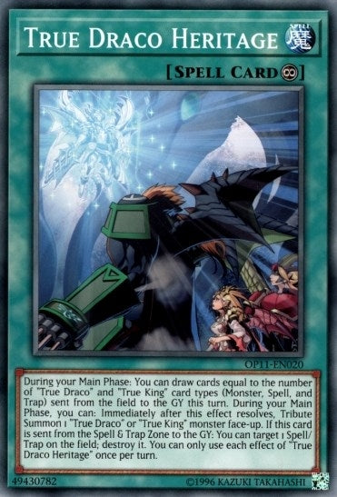 Image for True Draco Heritage (OTS Tournament Pack 11) (OP11-EN020) - YuGiOh