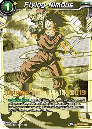 Image for Flying Nimbus (Origins 2019) (Tournament Promotion Cards) (BT3-104) - Dragon Ball Super: Masters
