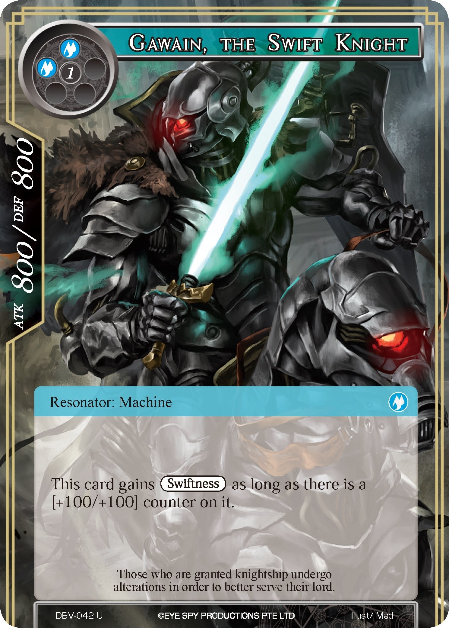 Image for Gawain, the Swift Knight (The Decisive Battle of Valhalla) (DBV-042) - Force of Will