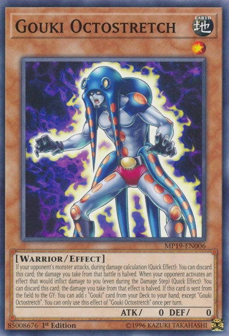 Image for Gouki Octostretch (2019 Gold Sarcophagus Tin Mega Pack) (MP19-EN006) - YuGiOh
