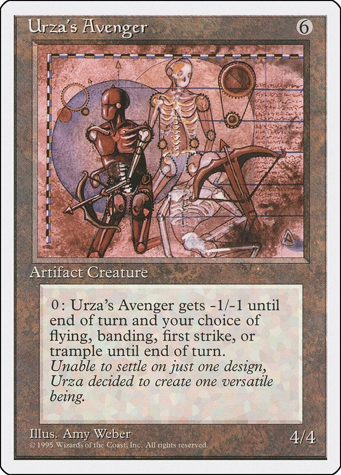 Image for Urza's Avenger (Fourth Edition) - Magic: The Gathering