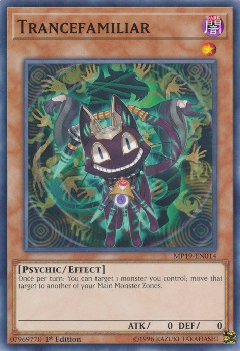 Image for Trancefamiliar (2019 Gold Sarcophagus Tin Mega Pack) (MP19-EN014) - YuGiOh