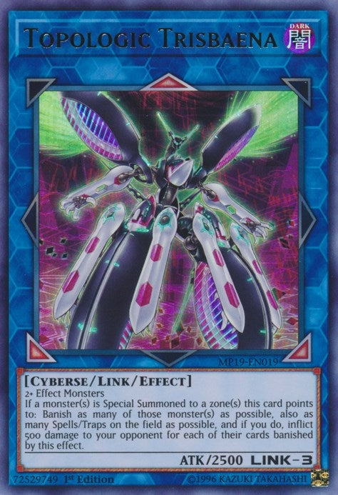 Image for Topologic Trisbaena (2019 Gold Sarcophagus Tin Mega Pack) (MP19-EN019) - YuGiOh